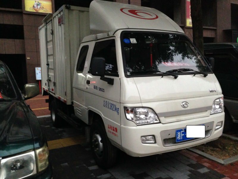 品牌:2013年7月福田厢式双轮带卧小货车