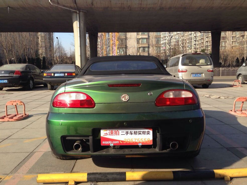 2009年9月 名爵 MG TF 1.8T自动-速拍(大连)二