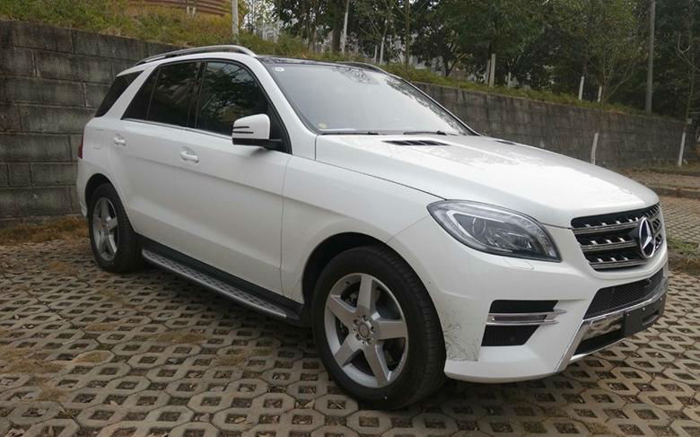 【北京】2014年6月 奔驰 m级 ml400 4matic 3.0t 动感型 白色 自动档