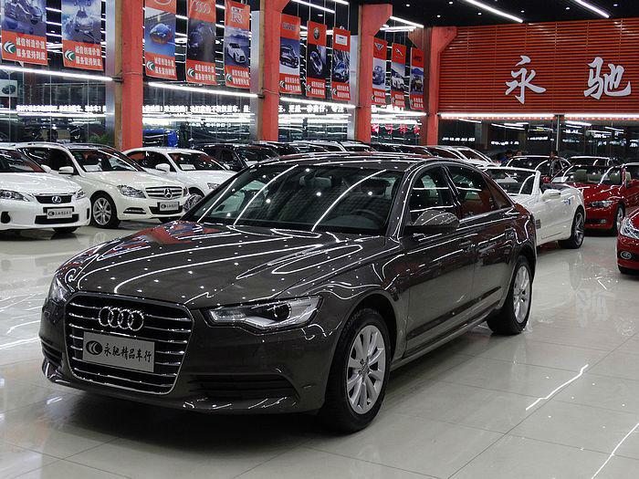 【苏州】2013年6月 奥迪 奥迪a6l 2012款 tfsi 舒适型 灰色 自动档