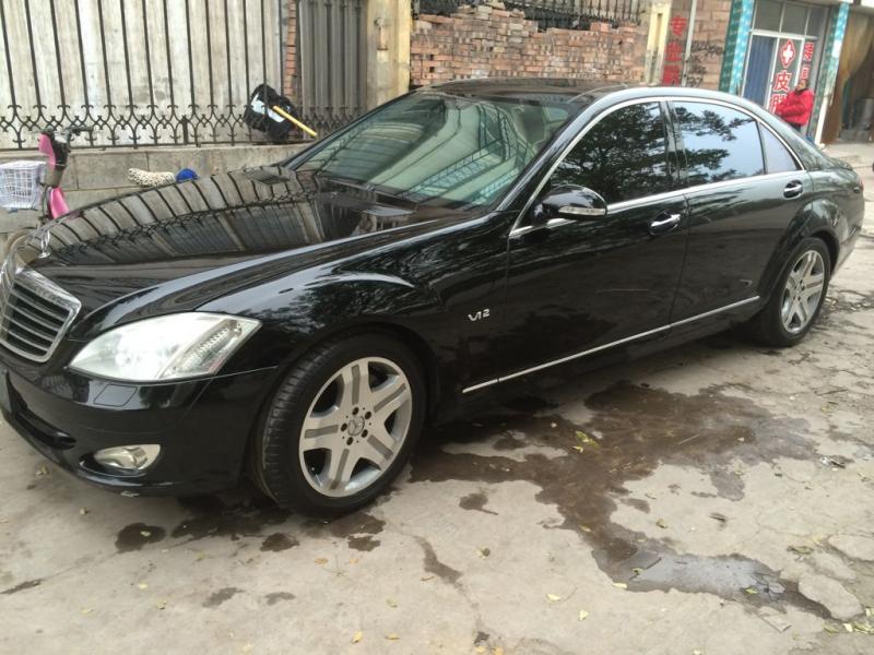 【河北】2008年8月 奔驰 s级 s600 5.8 v12 黑色 自动档