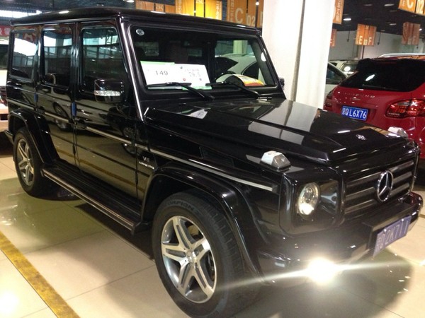 【北京】2013年10月 奔驰 g级 amg g55k amg 5.4t 黑色 自动档