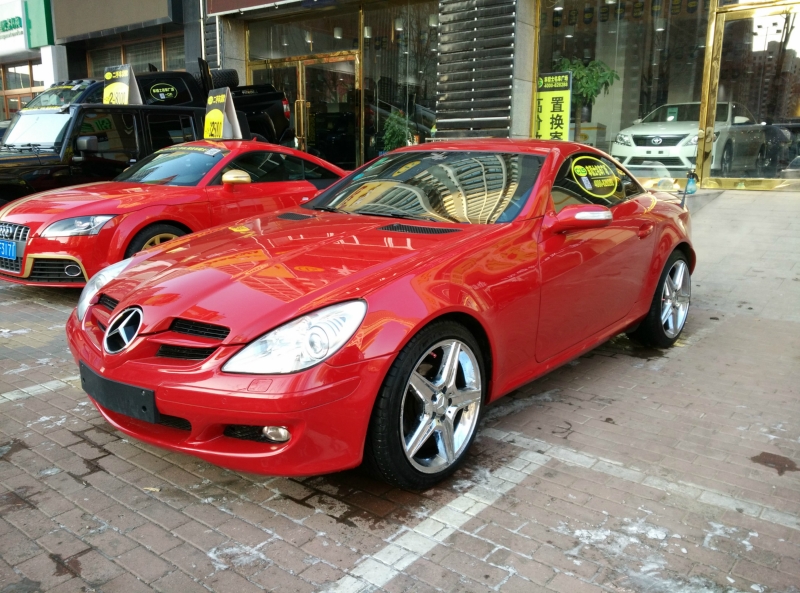 【沈阳】2006年1月 奔驰 slk级 2004款 slk 200 k1.