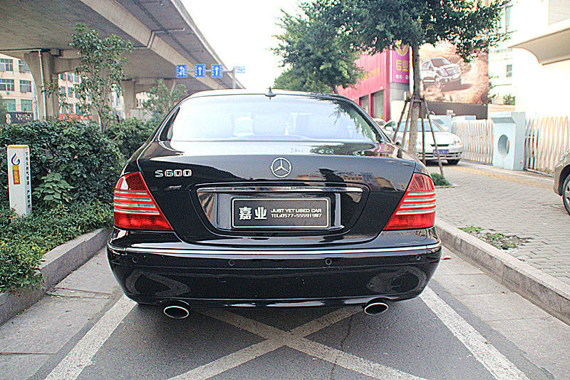 【温州】2002年3月 奔驰 s级 s600 5.5t v12 黑色 自动档