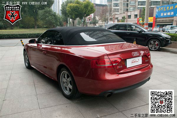 【常州】2010年9月 奥迪 奥迪a5 a5 cabriolet 2.0t 红色 自动档