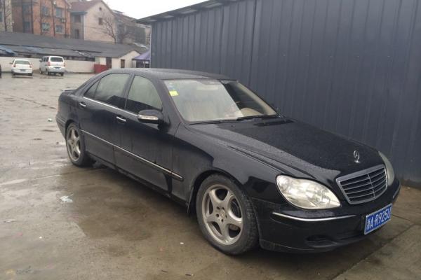 【杭州】2003年1月 奔驰 s级 s350l豪华型 黑色 自动档