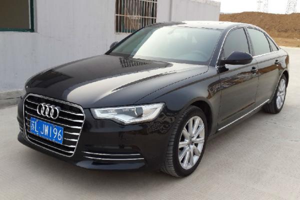 【镇江】2012年4月 奥迪 奥迪a6l 2.8fsi 舒适型 黑色 手自一体