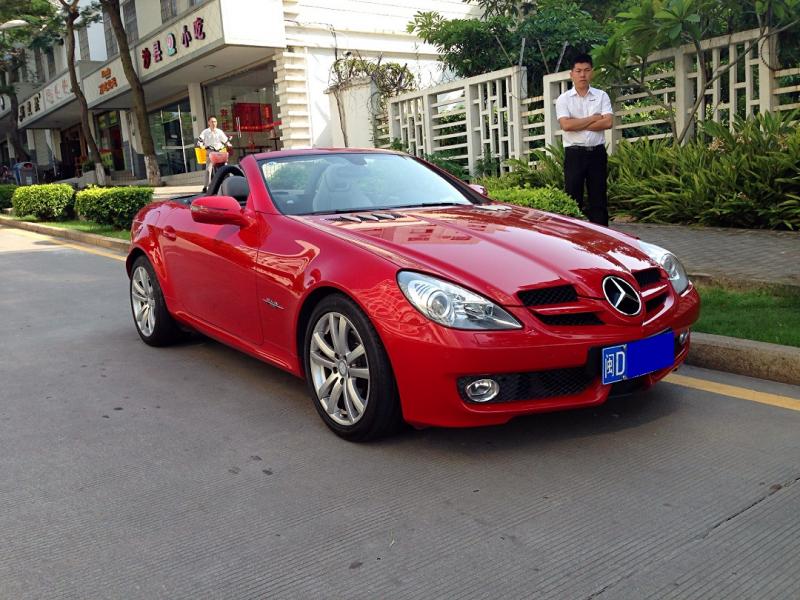 【厦门】2011年7月 奔驰 slk级 slk300 grand edition 红色 自动档