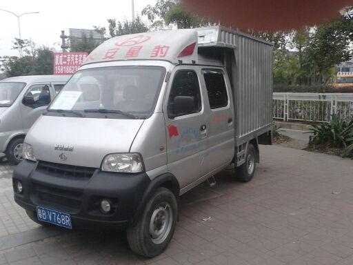 深圳2009年5月长安新豹双排座银灰手动挡