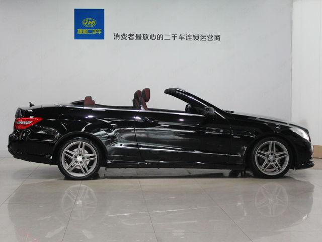 【成都】2012年8月 奔驰 e级双门轿跑车 e260 cgi 敞篷跑车 黑色 手自