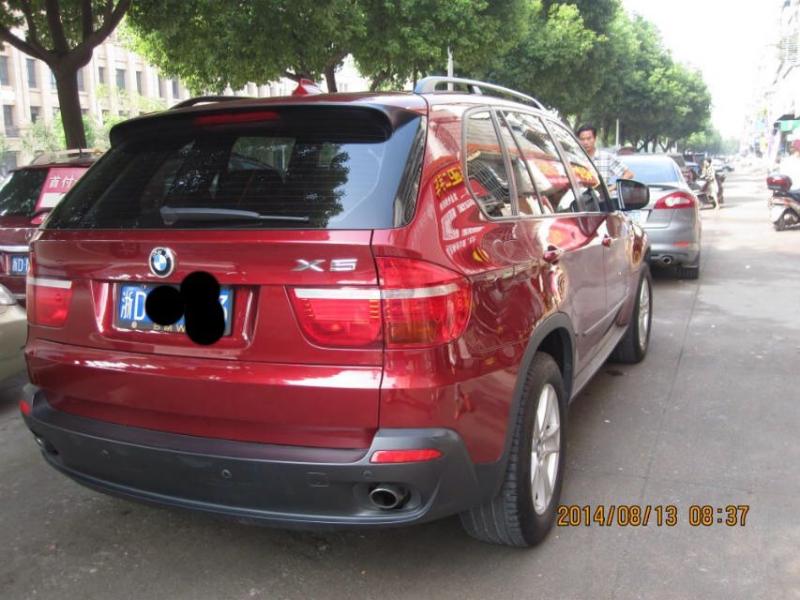 【绍兴】2009年4月 宝马 宝马x5 xdrive30i 领先型 红色 自动档