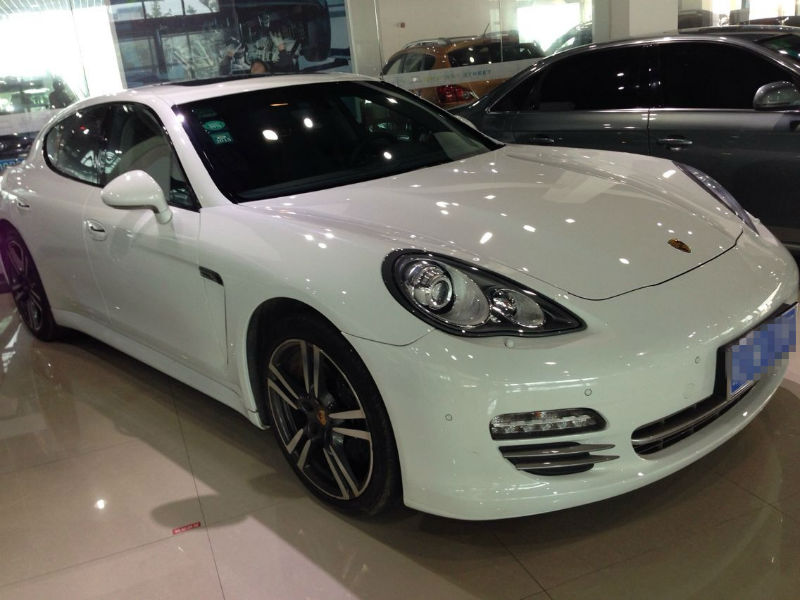 【常州】2013年4月 保时捷 帕纳美拉 panamera 4 3.6l 白色 自动档