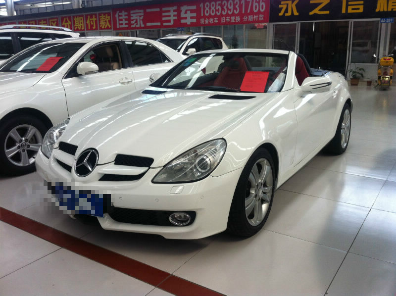 【临沂二手车】2011年2月_二手奔驰 slk级 slk200 k 2.0 _价格30.