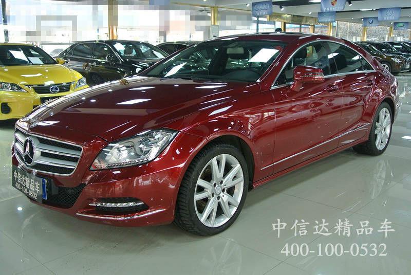【青岛】2013年4月 奔驰 cls级 cls300 cgi 3.5t 红色 手自一体