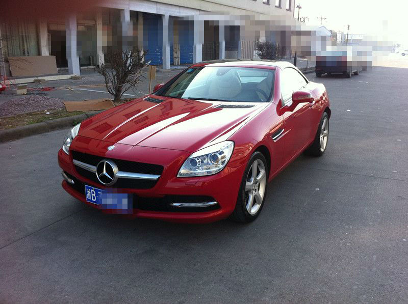 【宁波】2012年1月 奔驰 slk级 slk200 1.8t 时尚型 红色 手自一体