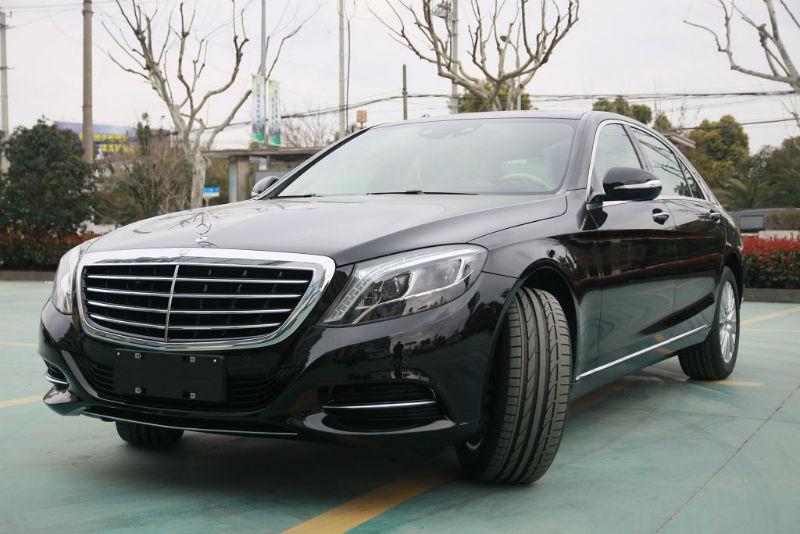 上海未上牌奔驰奔驰s级2014款s320l30t商务型黑色自动档