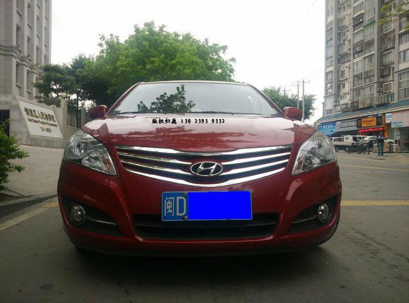 【厦门】2013年5月 现代 悦动 2013款 1.6 手动 gls 红色 手动挡