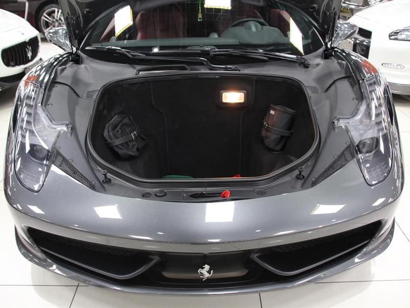 【杭州】2015年4月 法拉利 458 spider 4.5l italia 灰色 自动档