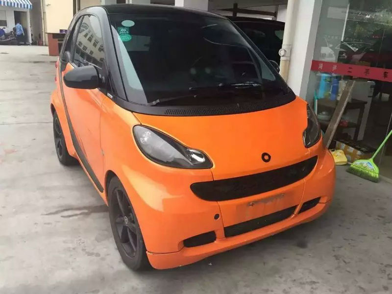 【温州】2011年9月 smart fortwo coupe 1.0t 燃橙版 橙色 自动档