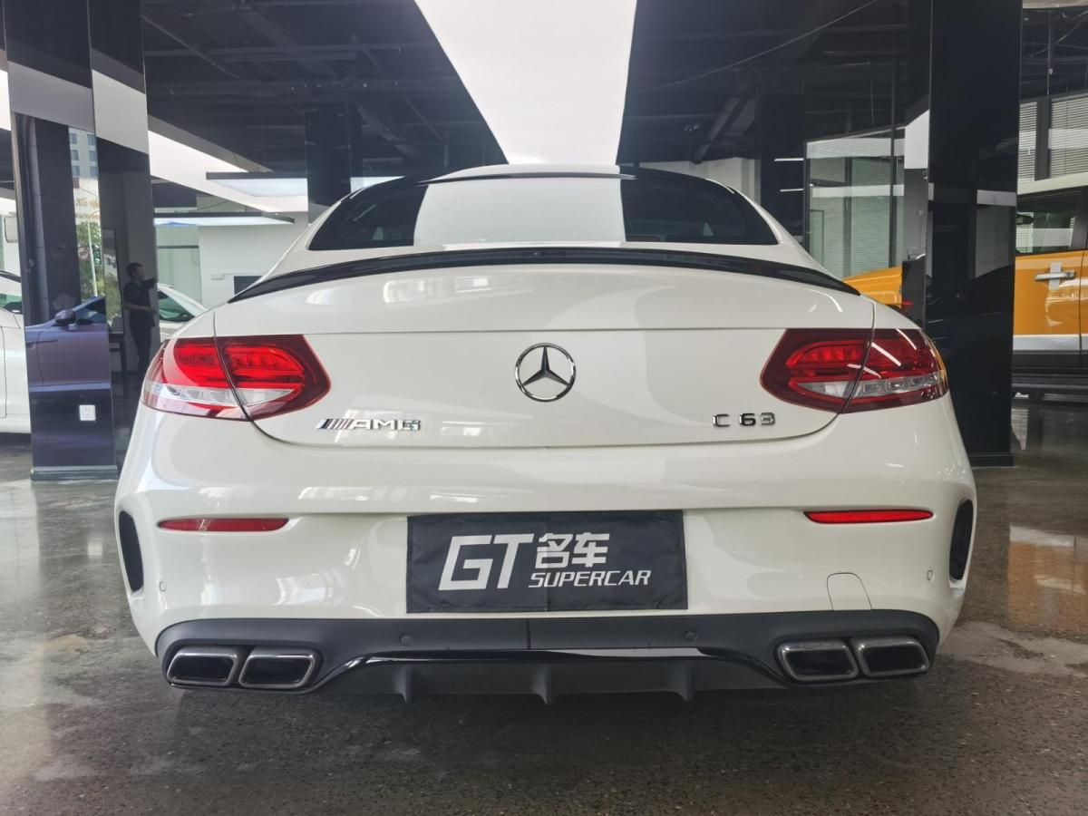 【上海】2018年3月 奔驰 奔驰c级amg 2016款 amg c 63 coupe 自动档