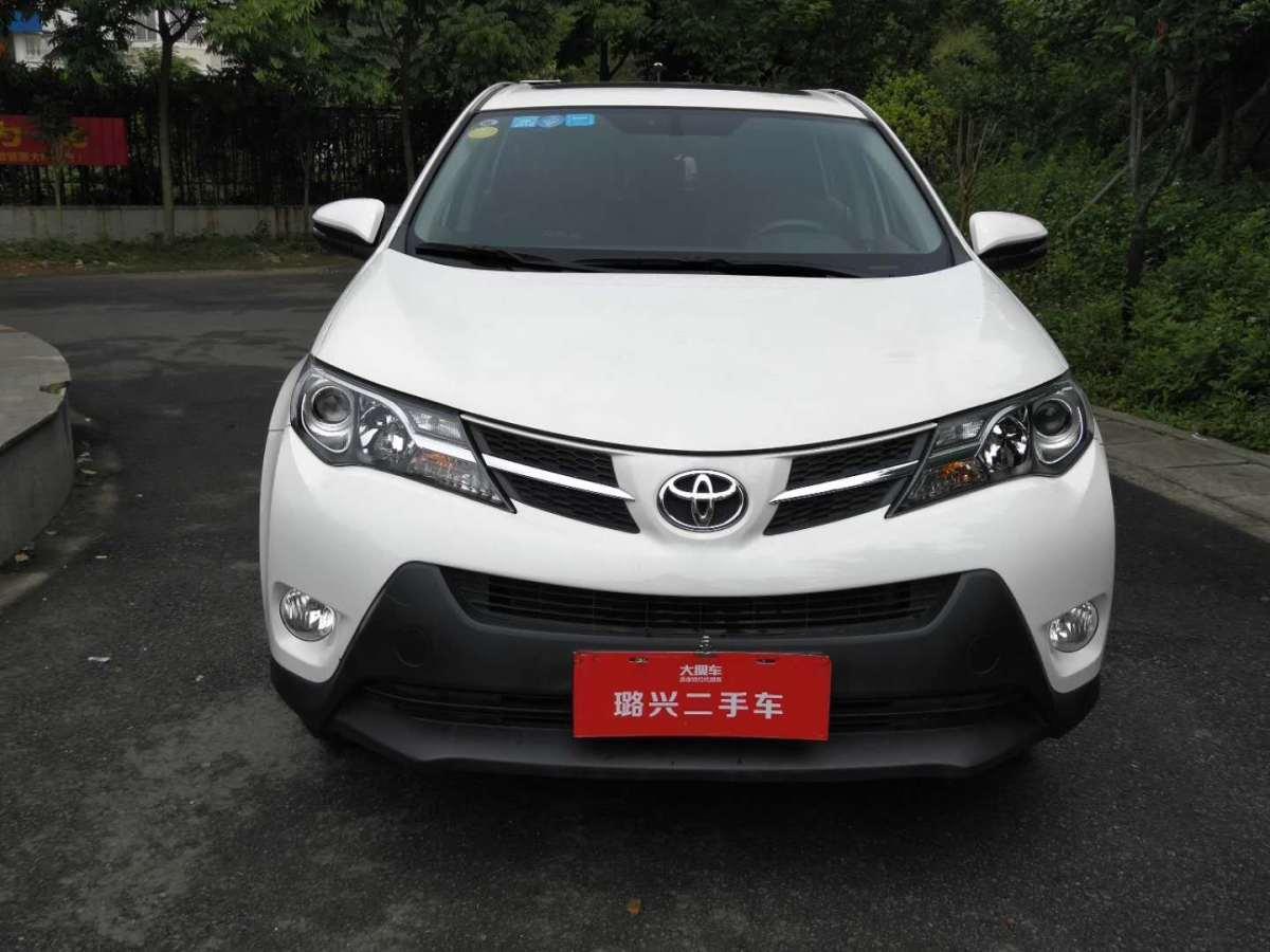 台州2014年8月丰田rav4荣放2013款20lcvt四驱风尚版白色自动档