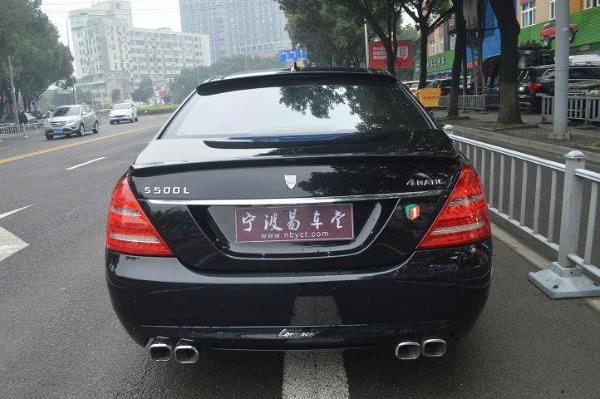 【宁波】2012年12月 劳伦士 s级 s500l 5.5 4matic 黑色 手自一体