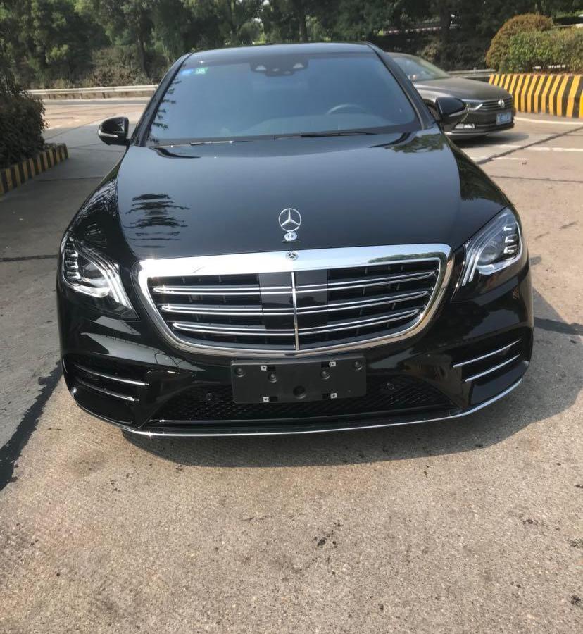 台州2019年6月奔驰奔驰s级2019款s450l4matic黑色手自一体