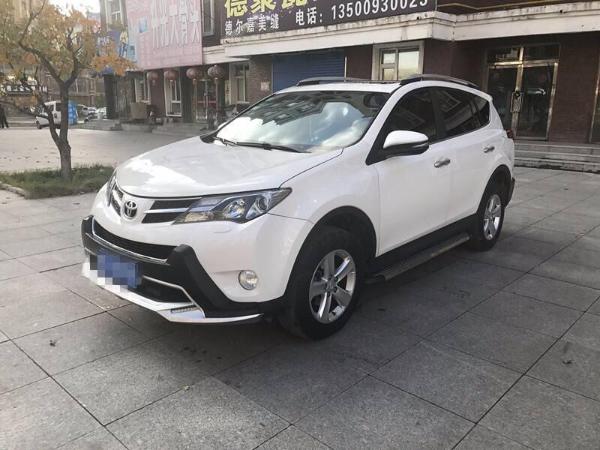 白山2014年2月丰田rav42013款25l尊贵版白色手自一体