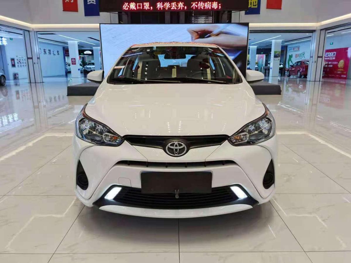 【青岛】2018年7月 丰田yaris l 致享 2017款 1.5e cvt魅动版 自动档