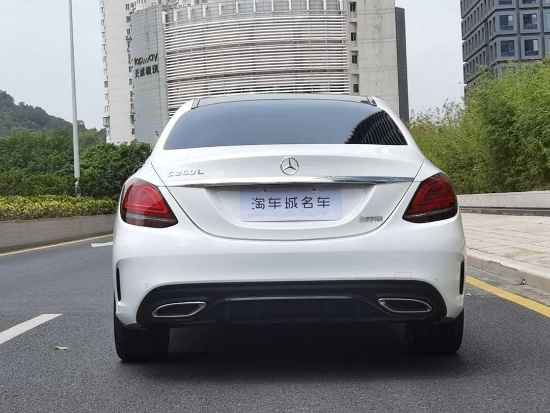 奔驰 奔驰c级 2021款 c 260 l 运动星耀臻藏版 白色 手自一体