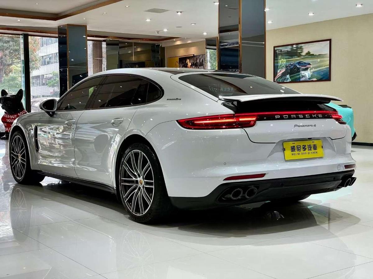 厦门2020年8月保时捷panamera2019款panamera4行政加长版29t白色自动