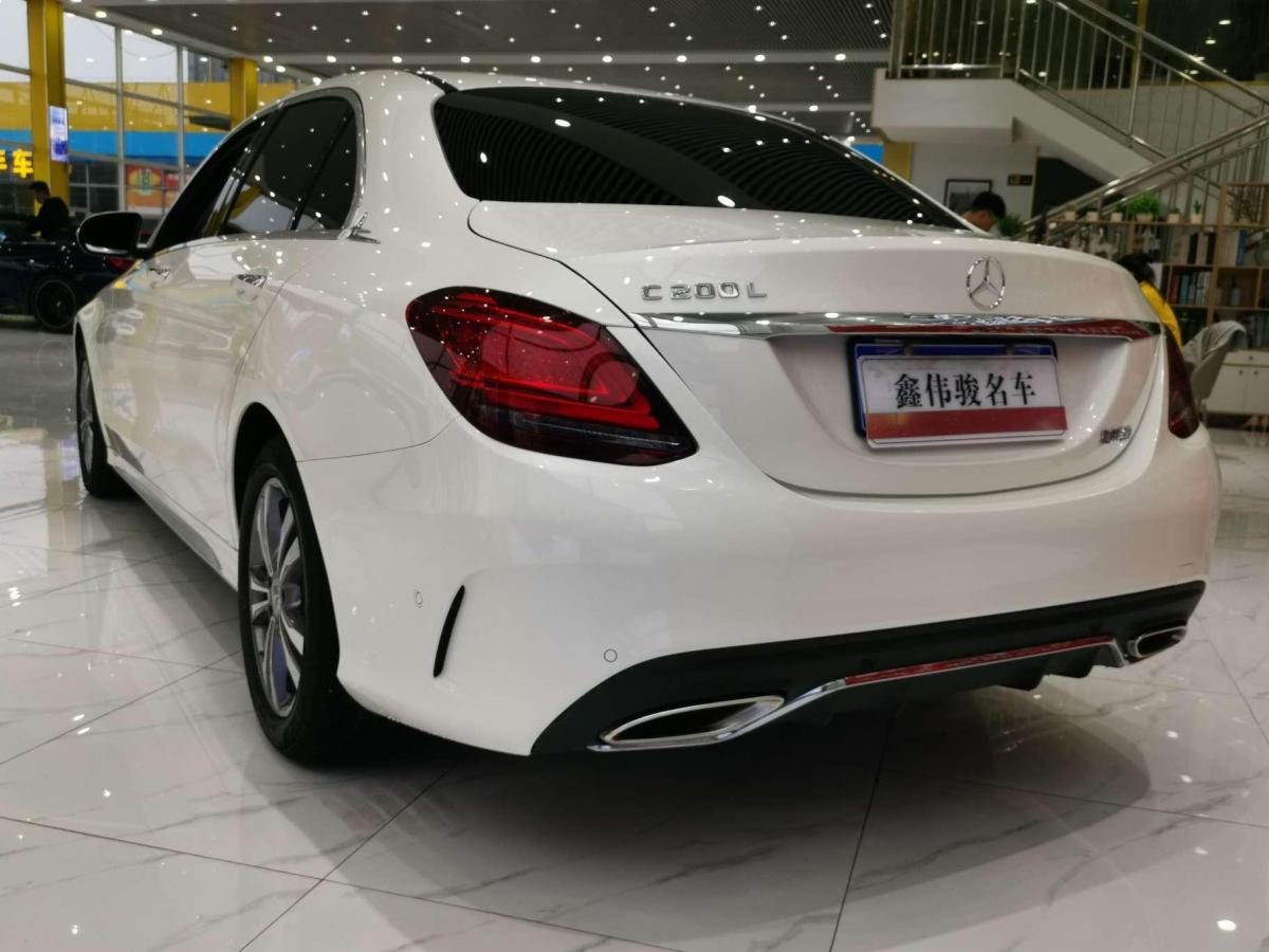 奔驰 奔驰c级 2020款 改款 c 200 l 动感型运动版图片