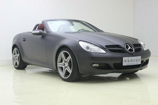 【上海】2006年11月 奔驰 slk级 slk200k 1.8t 黑色 自动档