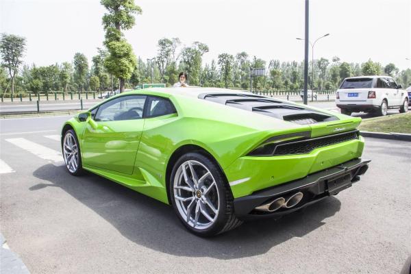 【成都】2015年7月 兰博基尼 huracan 2014款 huracan lp610-4 绿色