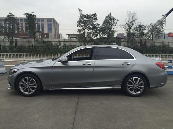 杭州2014年10月奔驰奔驰c级2015款c20020t运动型改款灰色自动档