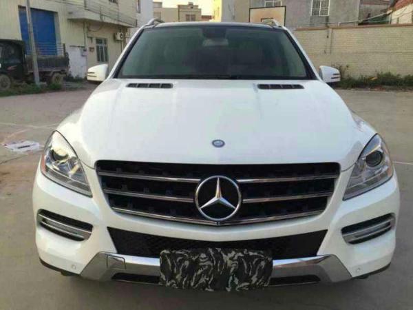 【广州】2013年3月 奔驰 m级 ml350 cdi 4matic 3.0t 白色 手自一体