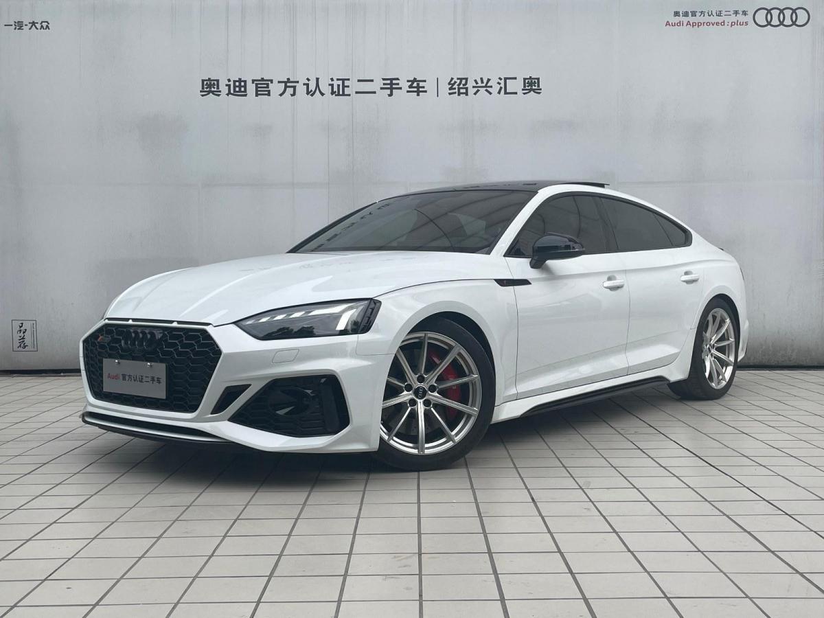 绍兴2021年5月奥迪奥迪rs52020款rs529tsportback白色自动档