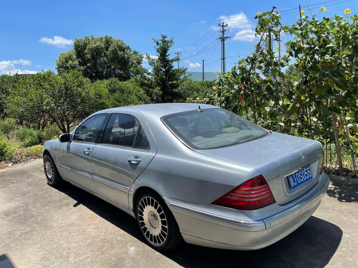 【台州】2003年10月 奔驰 奔驰s级 2003款 s350 3.7l 标准型 手自一体