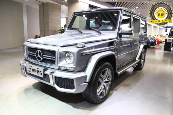 【上海】2014年8月 奔驰 g级 amg g63 amg 5.5t 银灰 自动档