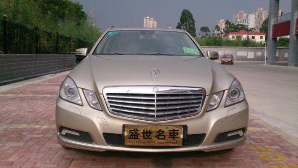 奔驰 e级 2011款 奔驰e级 e 260 l cgi时尚型 香槟色 手自一体