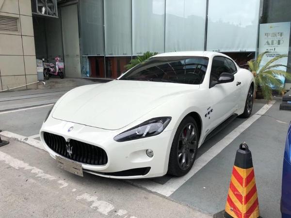 杭州2018年4月玛莎拉蒂gt2007款42白色手自一体