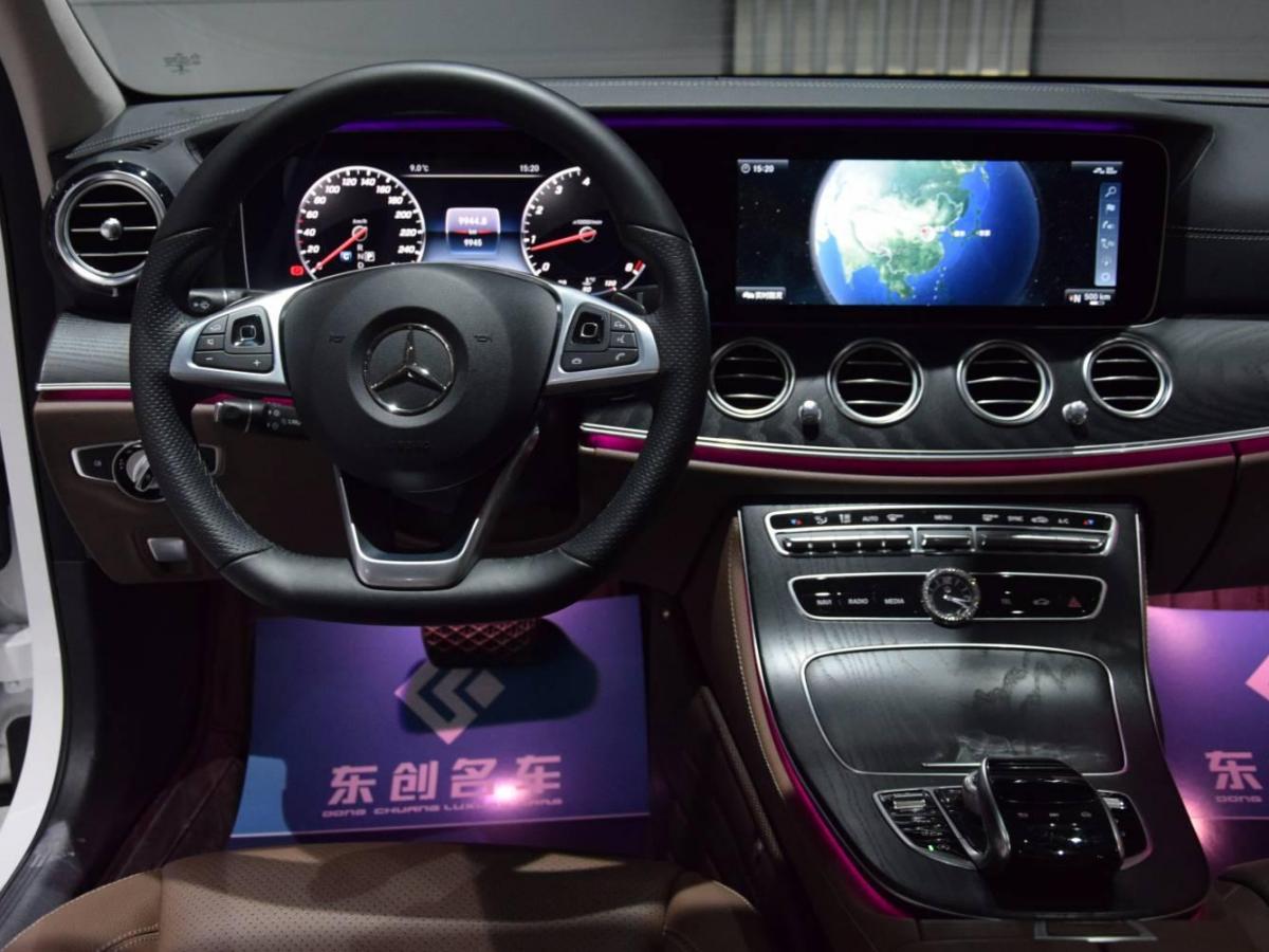 2018年12月奔驰 奔驰e级  2018款 e300l 2.0t 运动豪华型