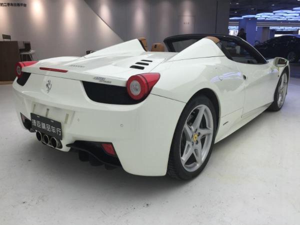 【上海】未上牌 法拉利 458 spider 4.5 白色 自动档