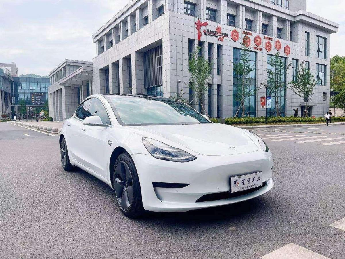 特斯拉 model 3 2019款 标准续航后驱升级版图片