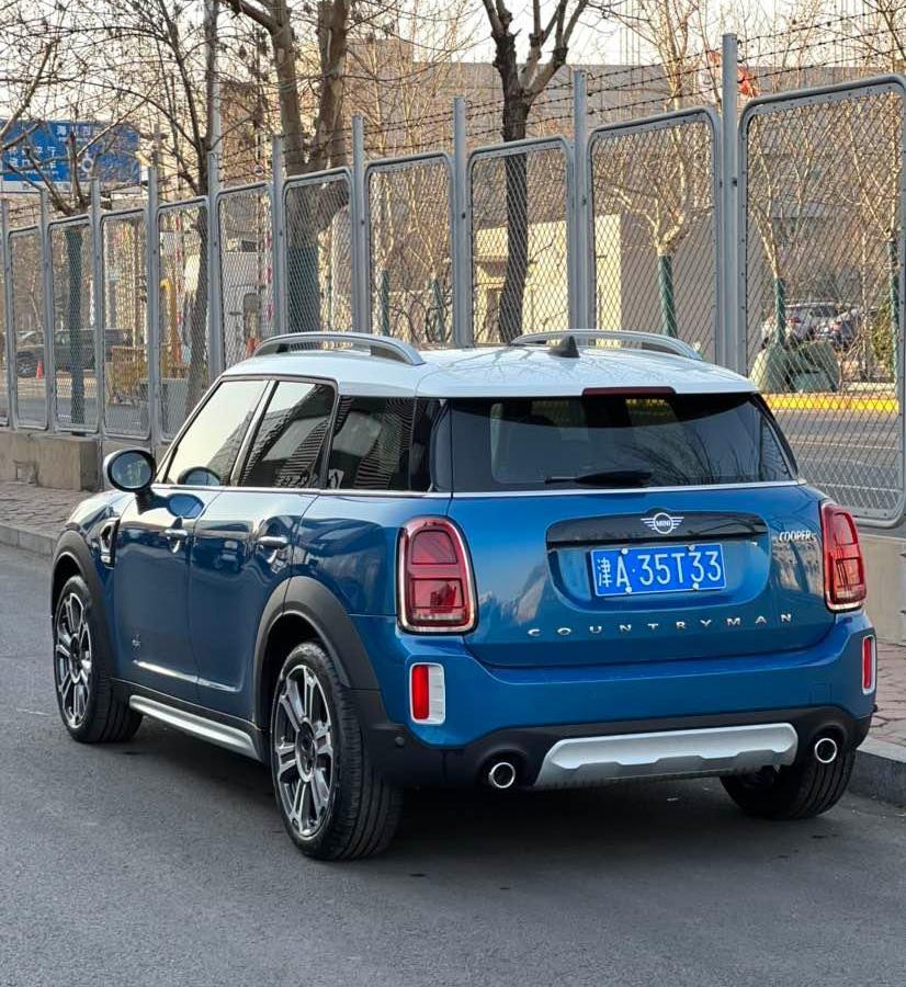 mini countryman  2021款 2.0t cooper s all4 拉古纳蓝限量版图片