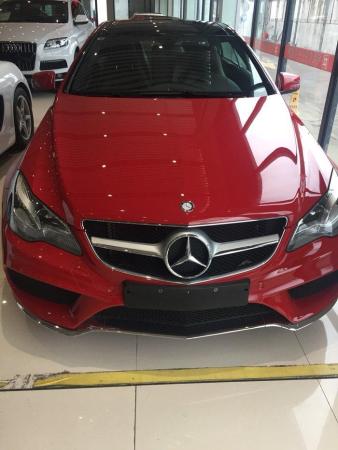 【台州】2015年9月 奔驰 e级 2014款 奔驰e级(进口) e 200 coupe 红色
