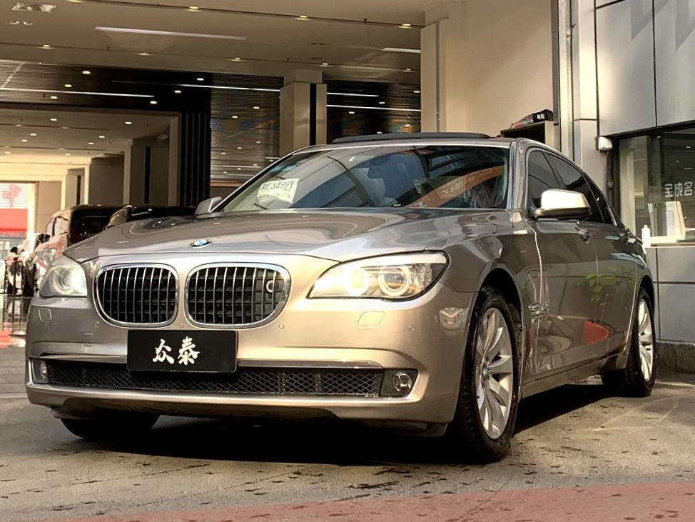 苏州2011年5月宝马7系2009款740li豪华型香槟色自动档