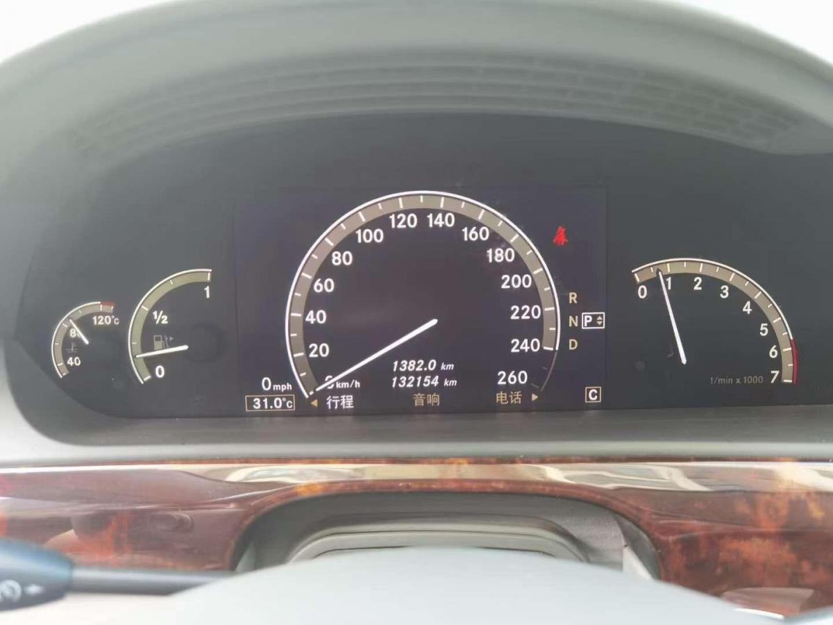 【泉州】2006年8月 奔驰 奔驰s级 2004款 s600 5.5l 手自一体