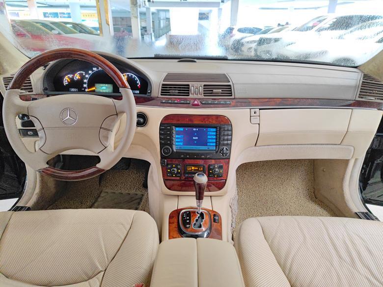 【温州】2004年5月 奔驰 奔驰s级 2004款 s600 5.5l 自动档