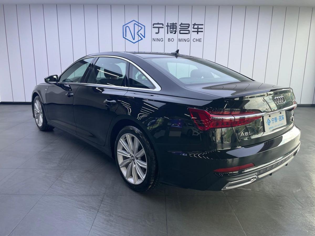 合肥2021年5月奥迪奥迪a6l2021款45tfsi臻选动感型黑色自动档